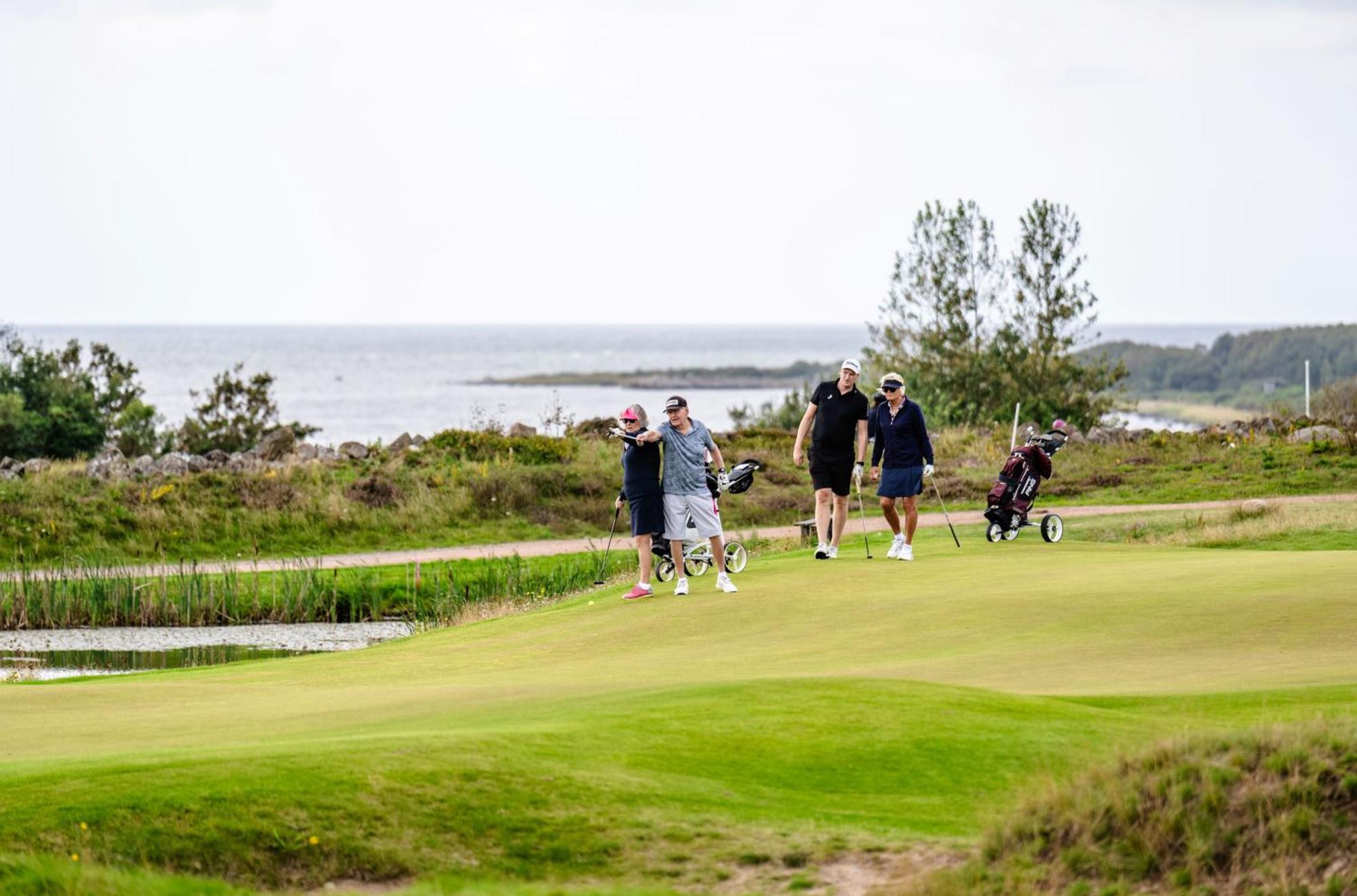Halmstad Golfarena Hotell & Laegenheter Strandlida Esterno foto