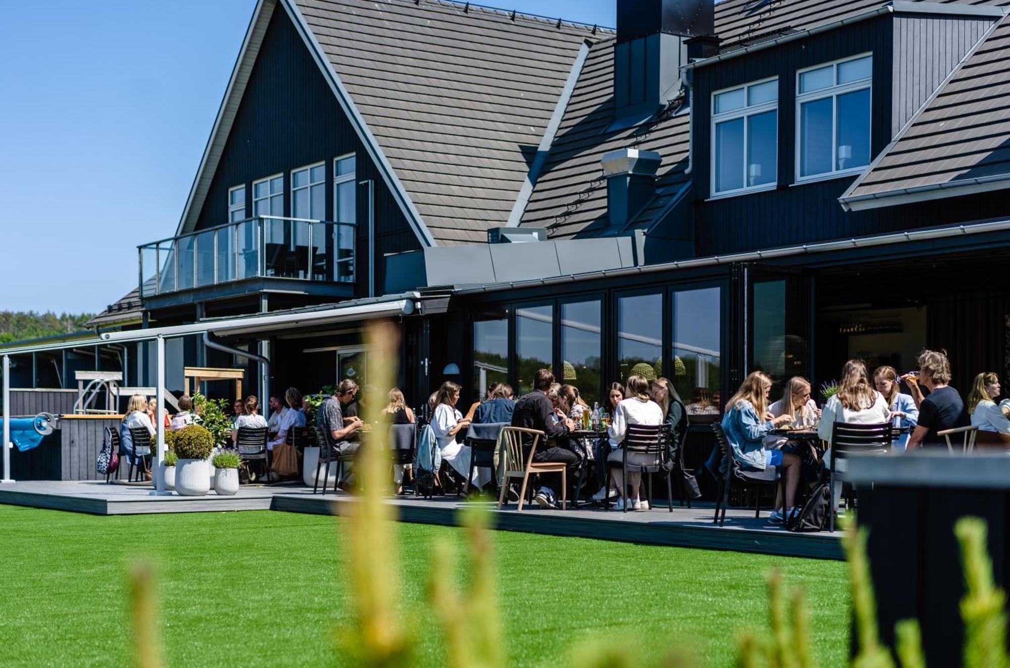 Halmstad Golfarena Hotell & Laegenheter Strandlida Esterno foto