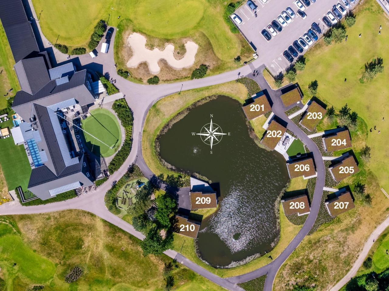Halmstad Golfarena Hotell & Laegenheter Strandlida Esterno foto
